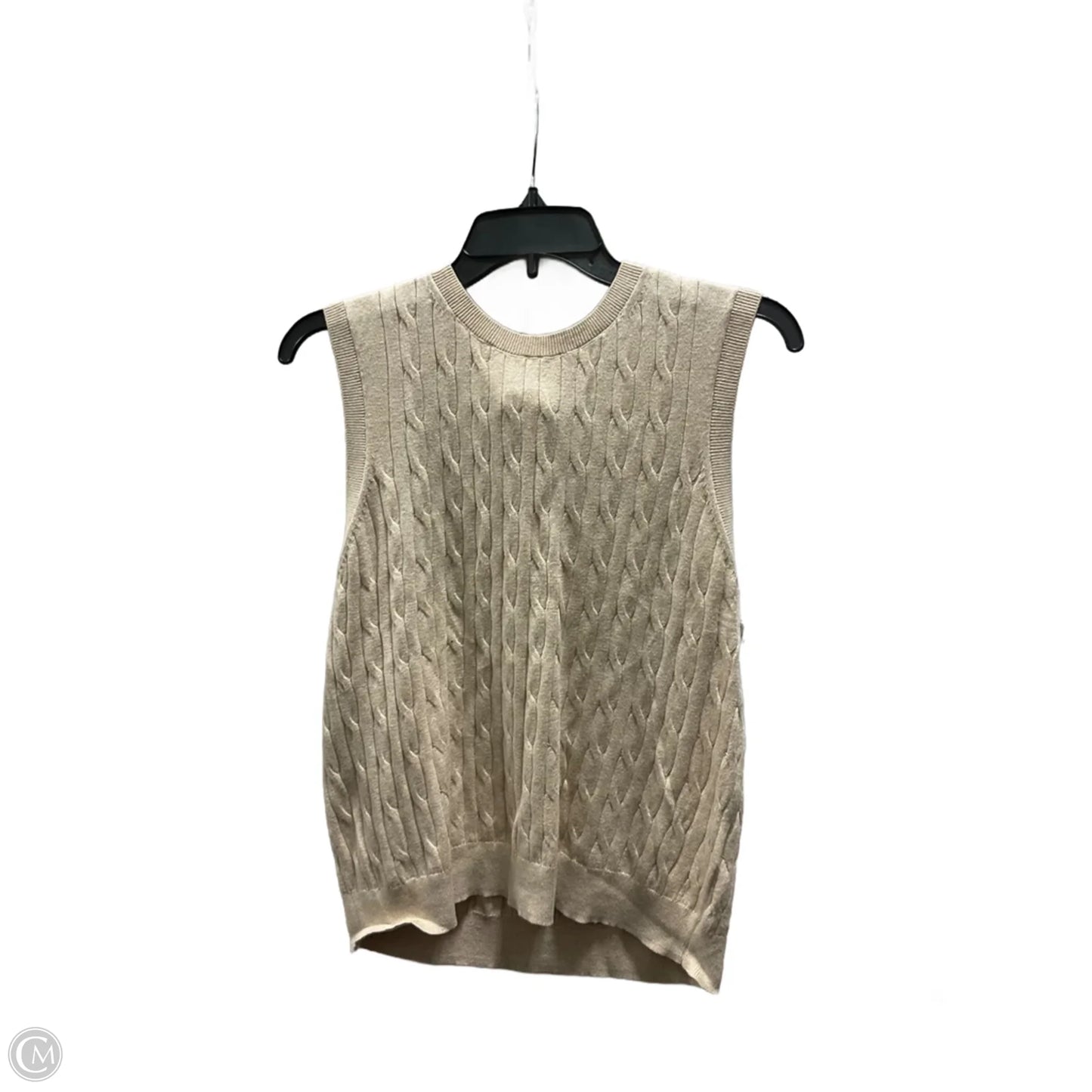 Vest Sweater By J. Crew In Beige, Size: L