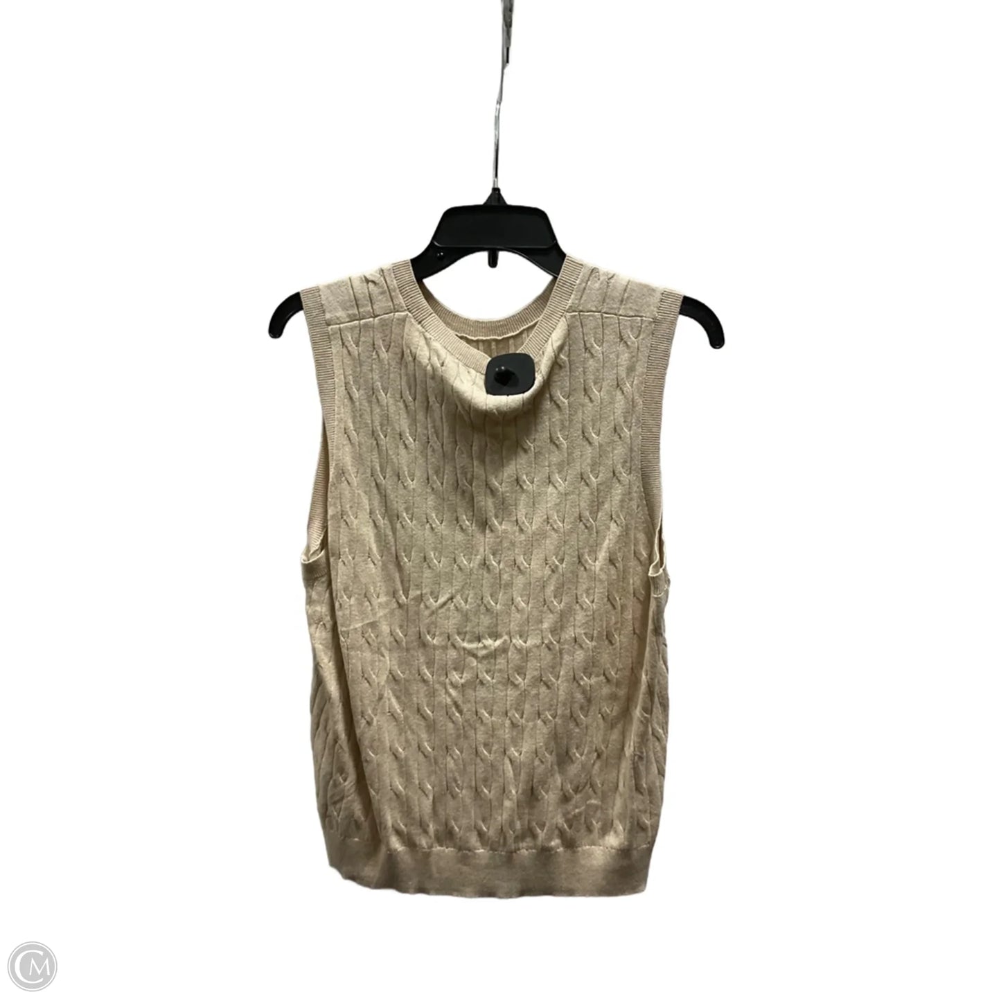 Vest Sweater By J. Crew In Beige, Size: L