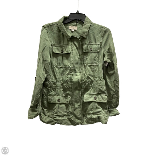 Jacket Utility By Loft In Green, Size: Xs