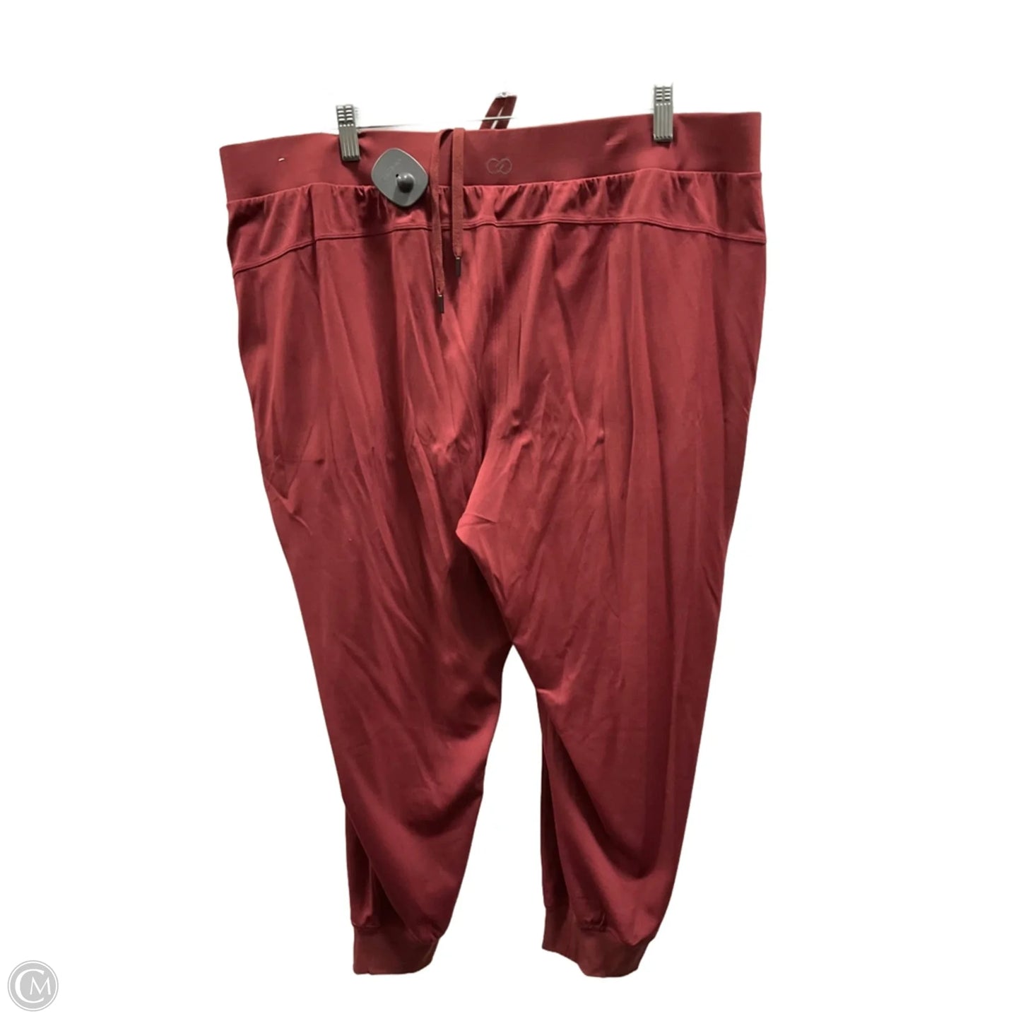 Athletic Pants By Calia In Maroon, Size: Xxl