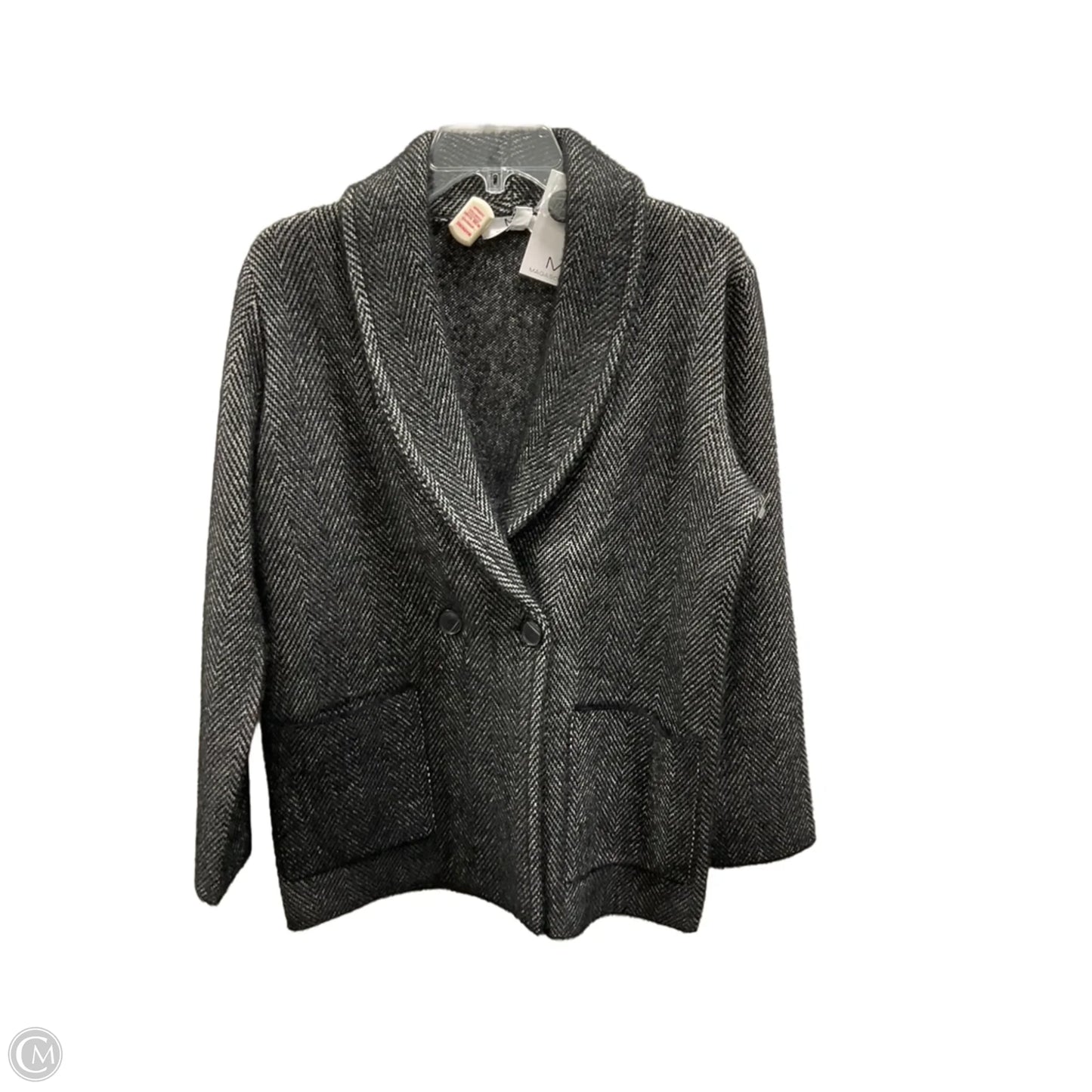 Jacket Other By Magaschoni In Black & White, Size: Xs