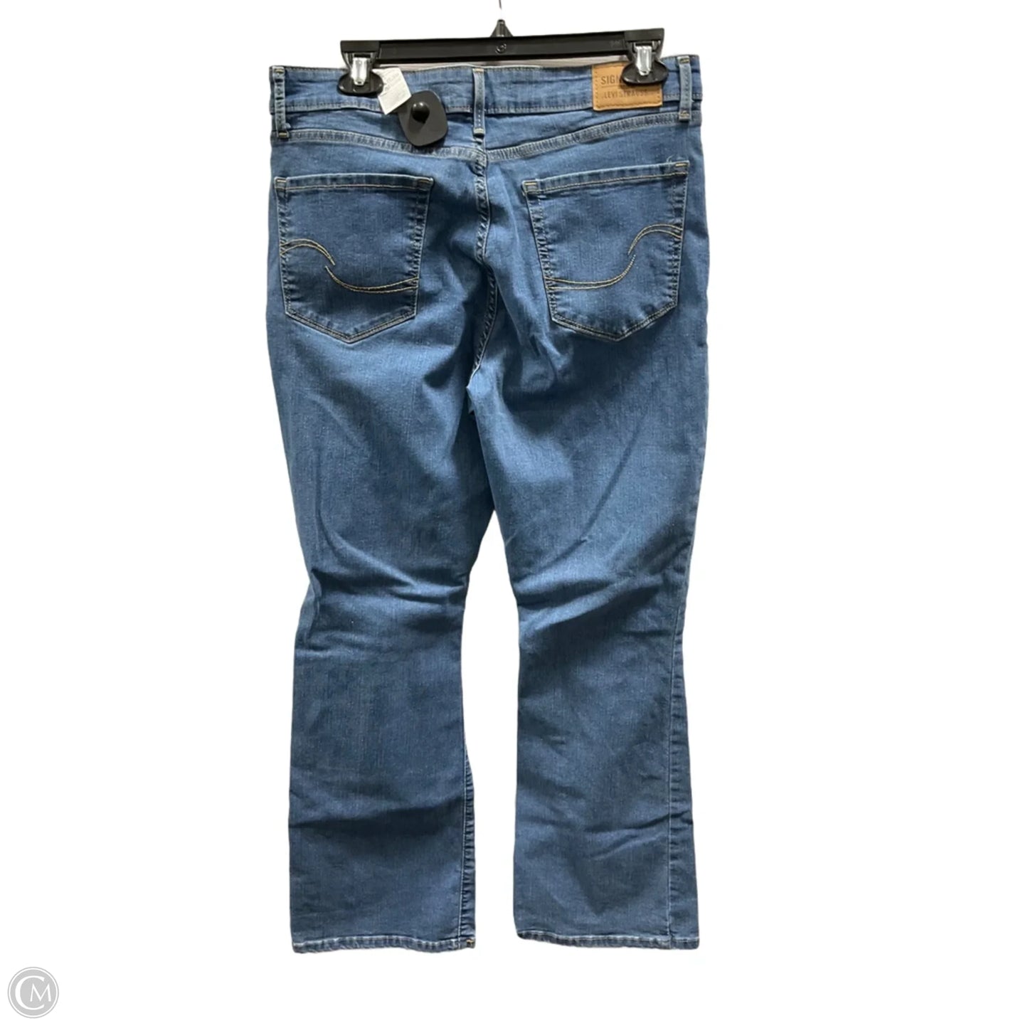 Jeans Boot Cut By Levis In Blue Denim, Size: 10