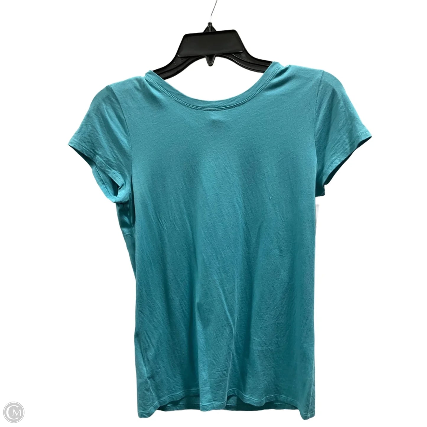 Top Short Sleeve Basic By Loft In Blue, Size: S