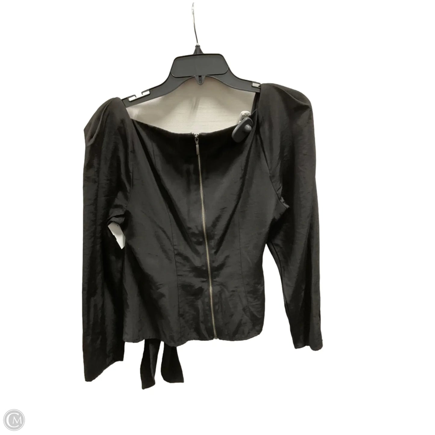 Top Long Sleeve By Express In Black, Size: S