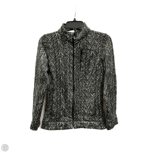 Athletic Jacket By Marc New York In Black & White, Size: Xs