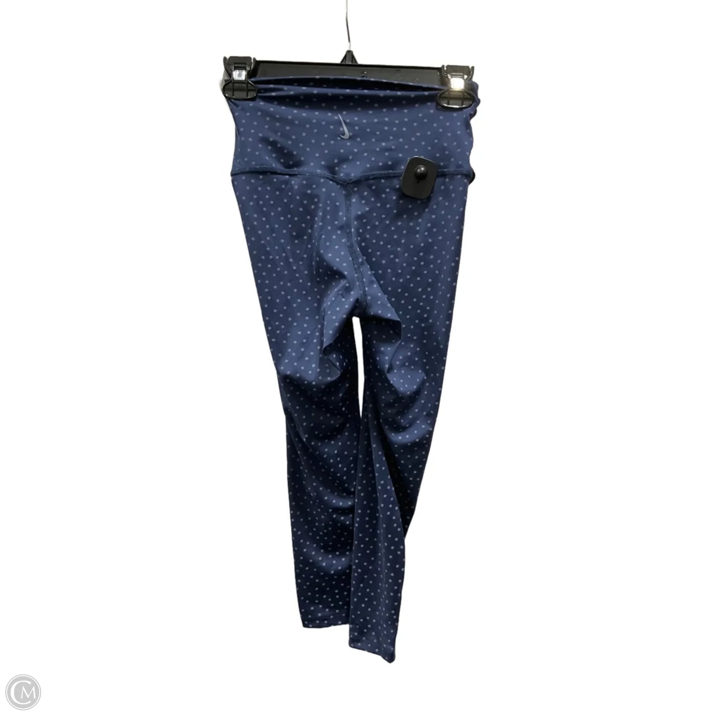 Athletic Leggings By Nike In Blue, Size: S