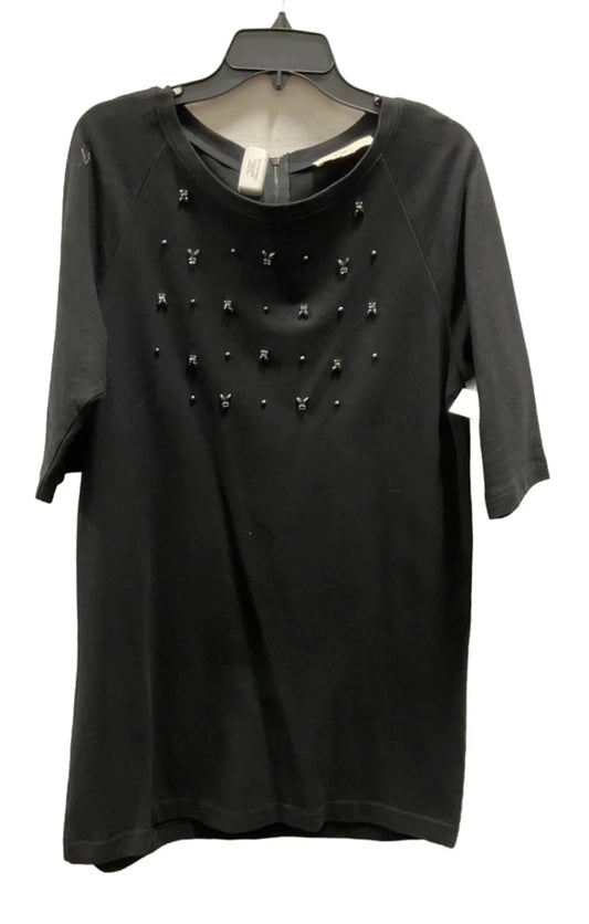 Dress Casual Short By Loft In Black, Size: L