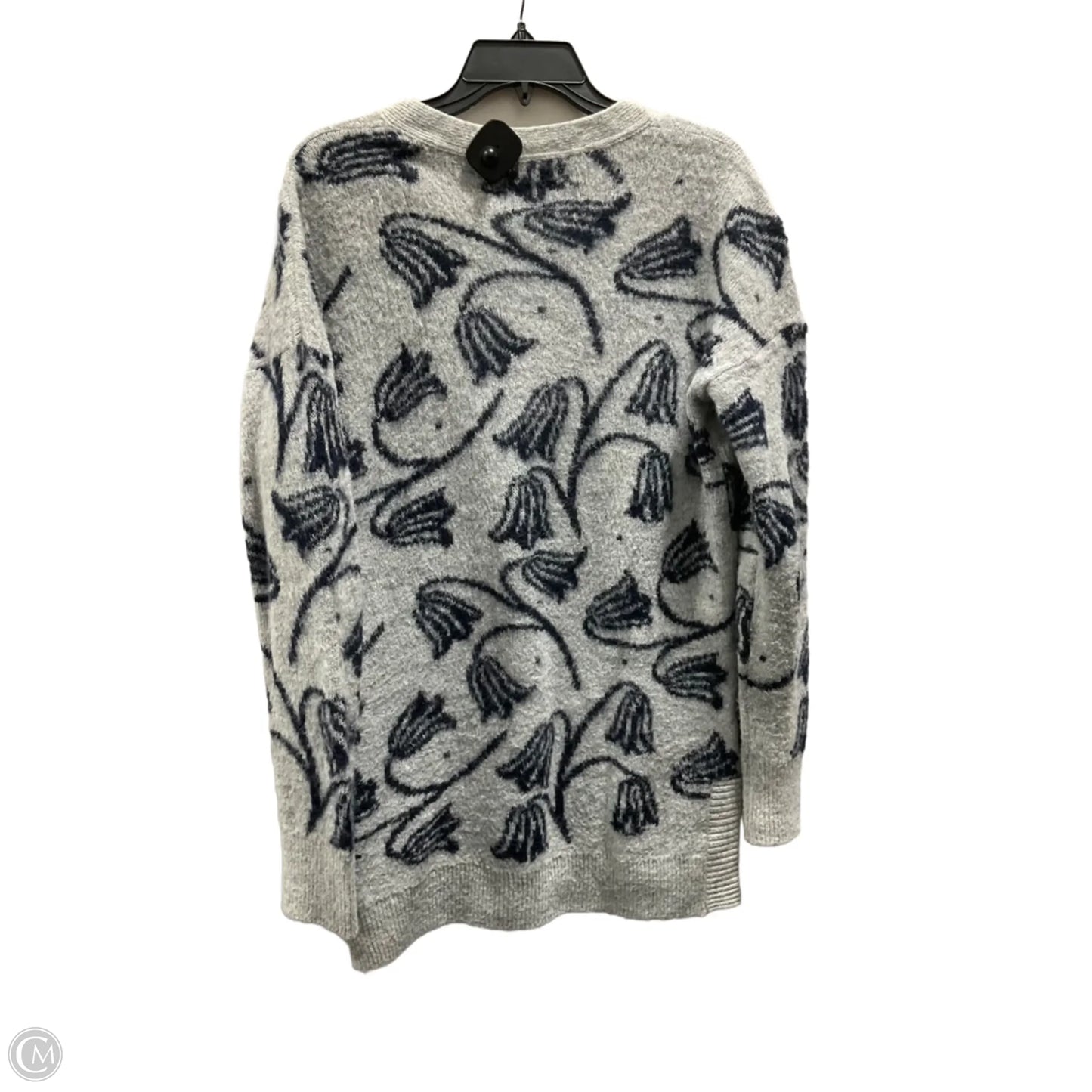 Cardigan By Loft In Blue & Grey, Size: M