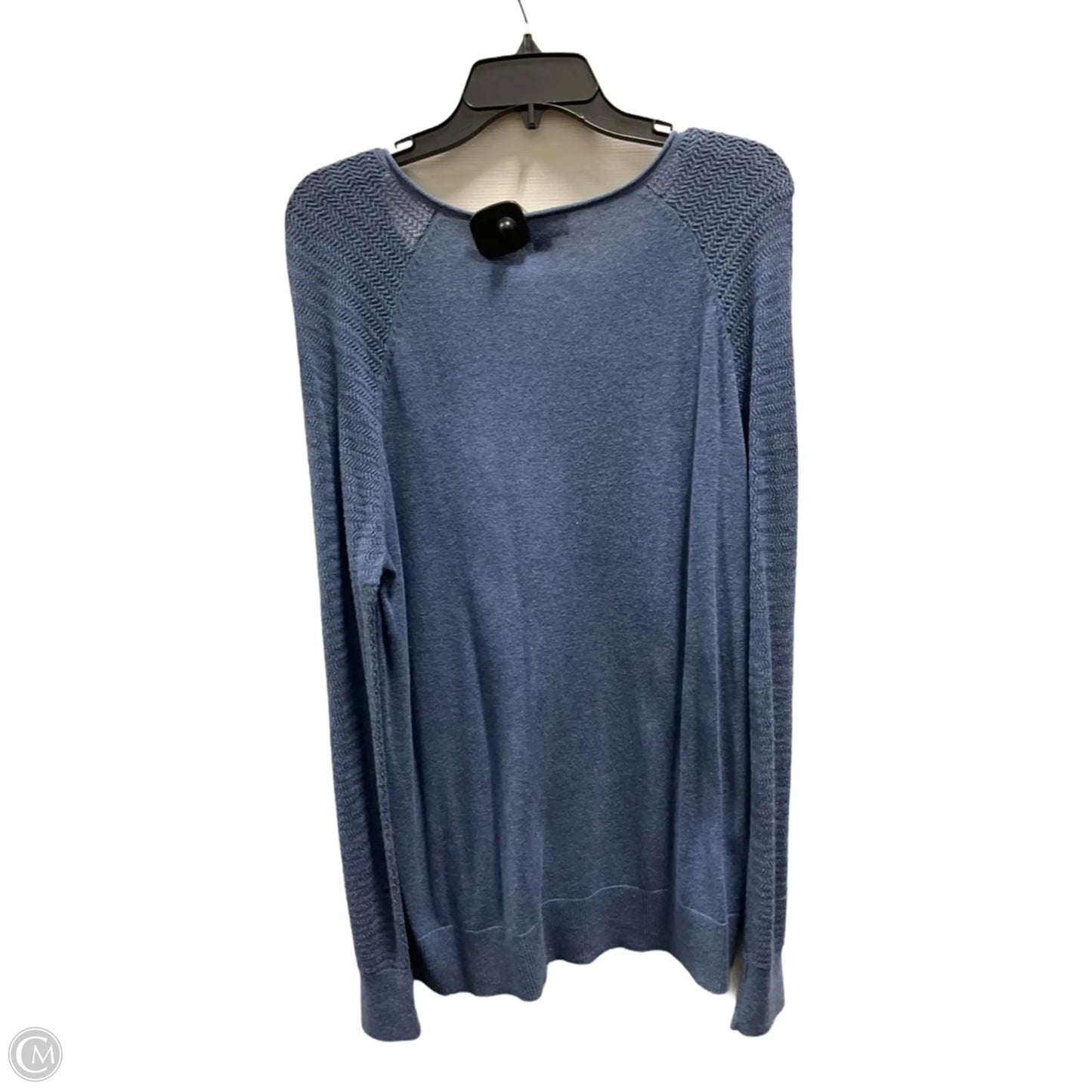 Top Long Sleeve By Loft In Blue, Size: L
