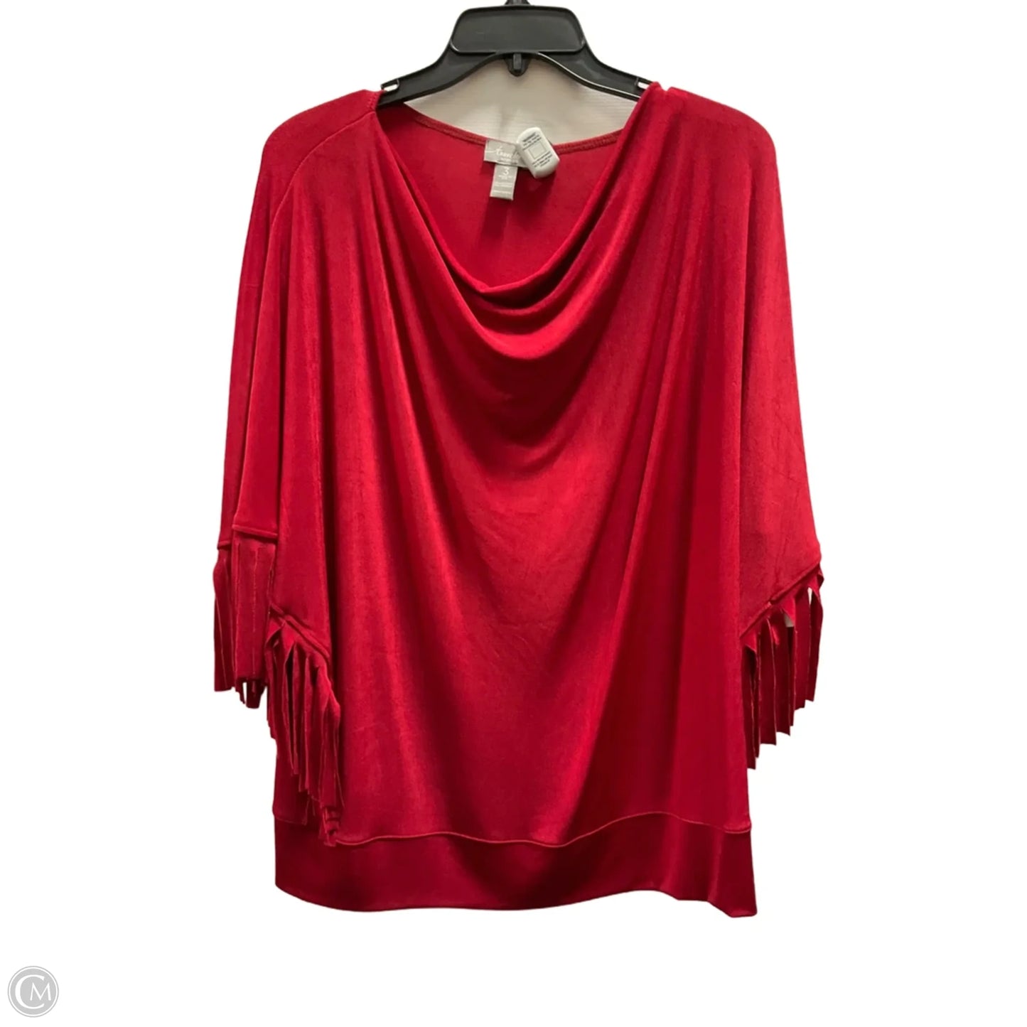 Top Sleeveless By Chicos In Red, Size: Xl