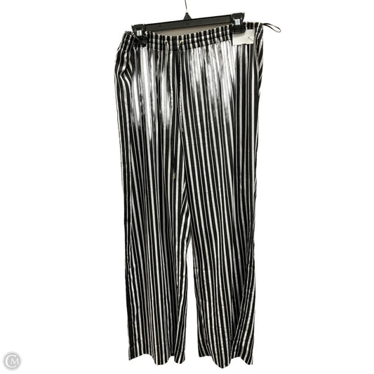 Pants Lounge By Calvin Klein In Striped Pattern, Size: L