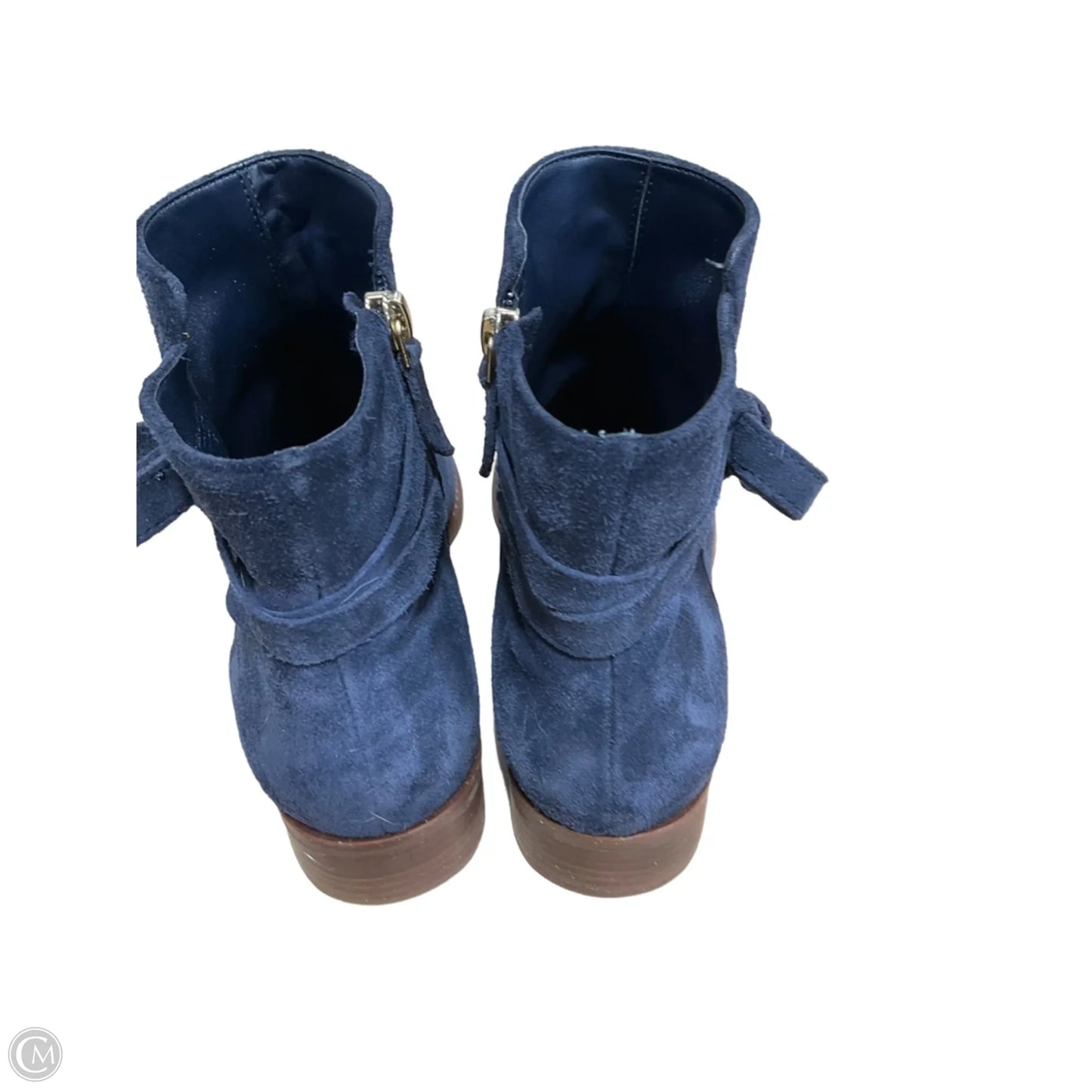 Boots Ankle Flats By Talbots In Blue, Size: 8.5