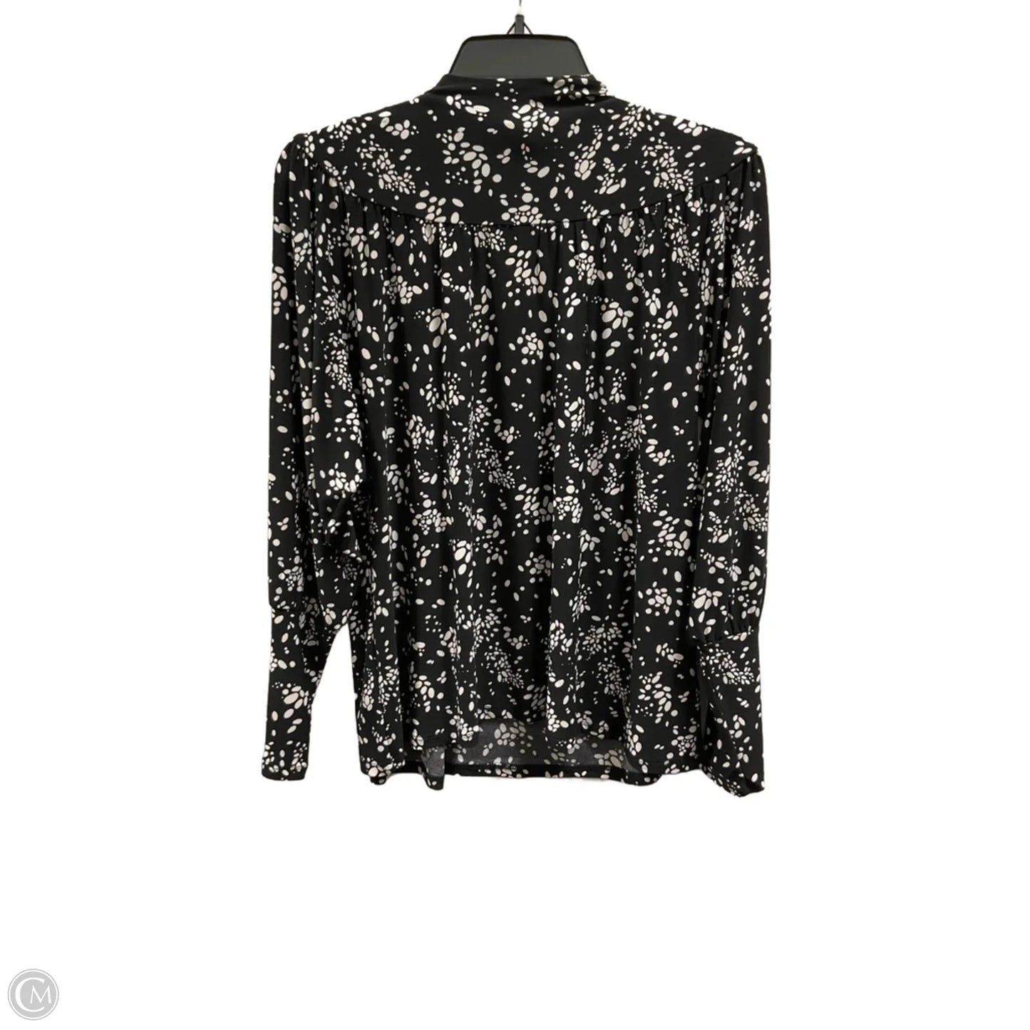 Top Long Sleeve Basic By Anne Klein In Black, Size: S