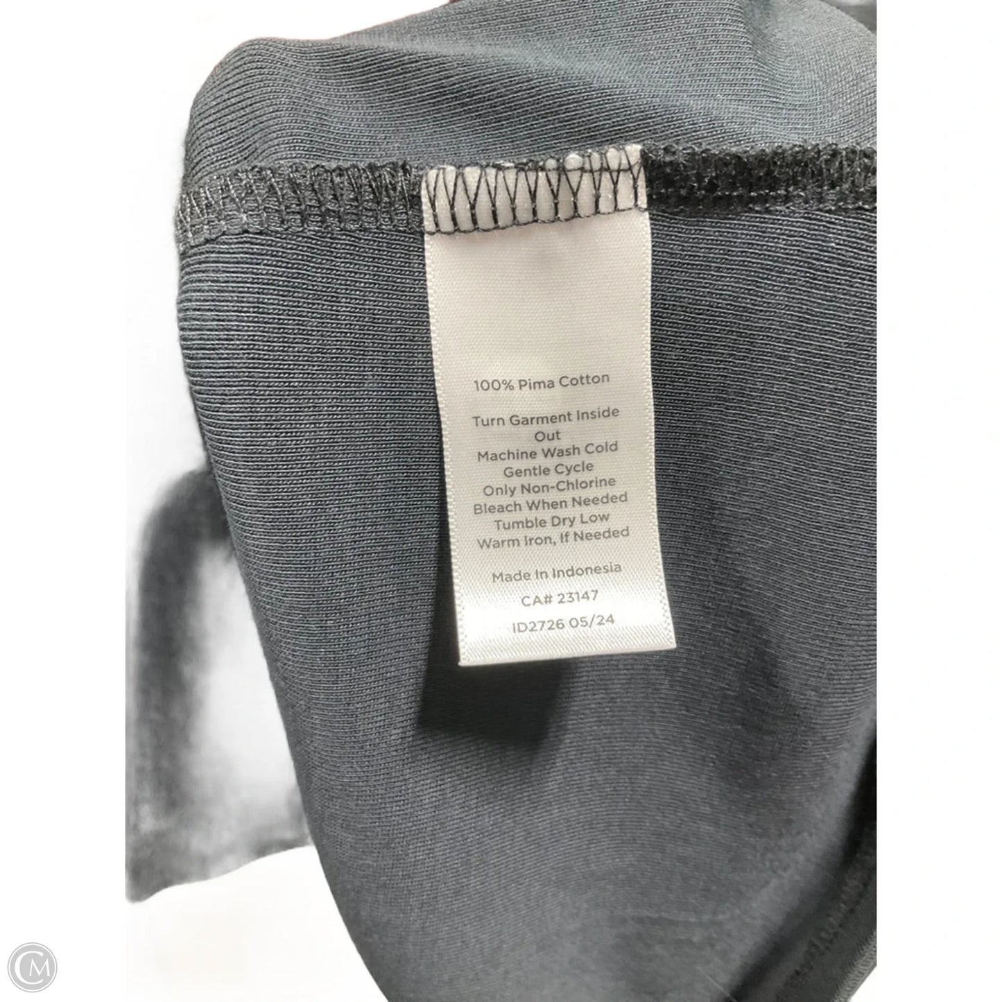 Top Long Sleeve Basic By Talbots In Black, Size: L