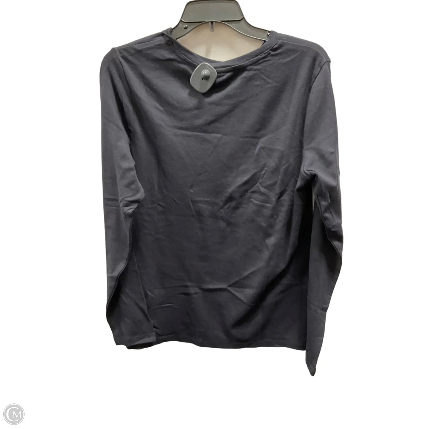 Top Long Sleeve Basic By Eddie Bauer In Black, Size: L