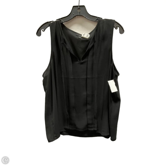 Top Sleeveless By J. Crew In Black, Size: L