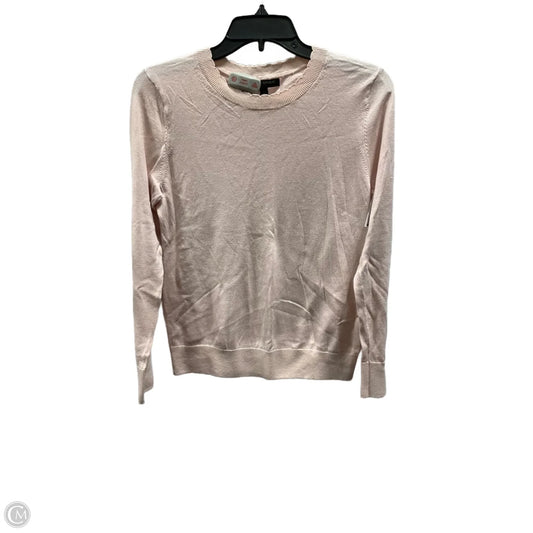 Top Long Sleeve Basic By Banana Republic In Pink, Size: Mp