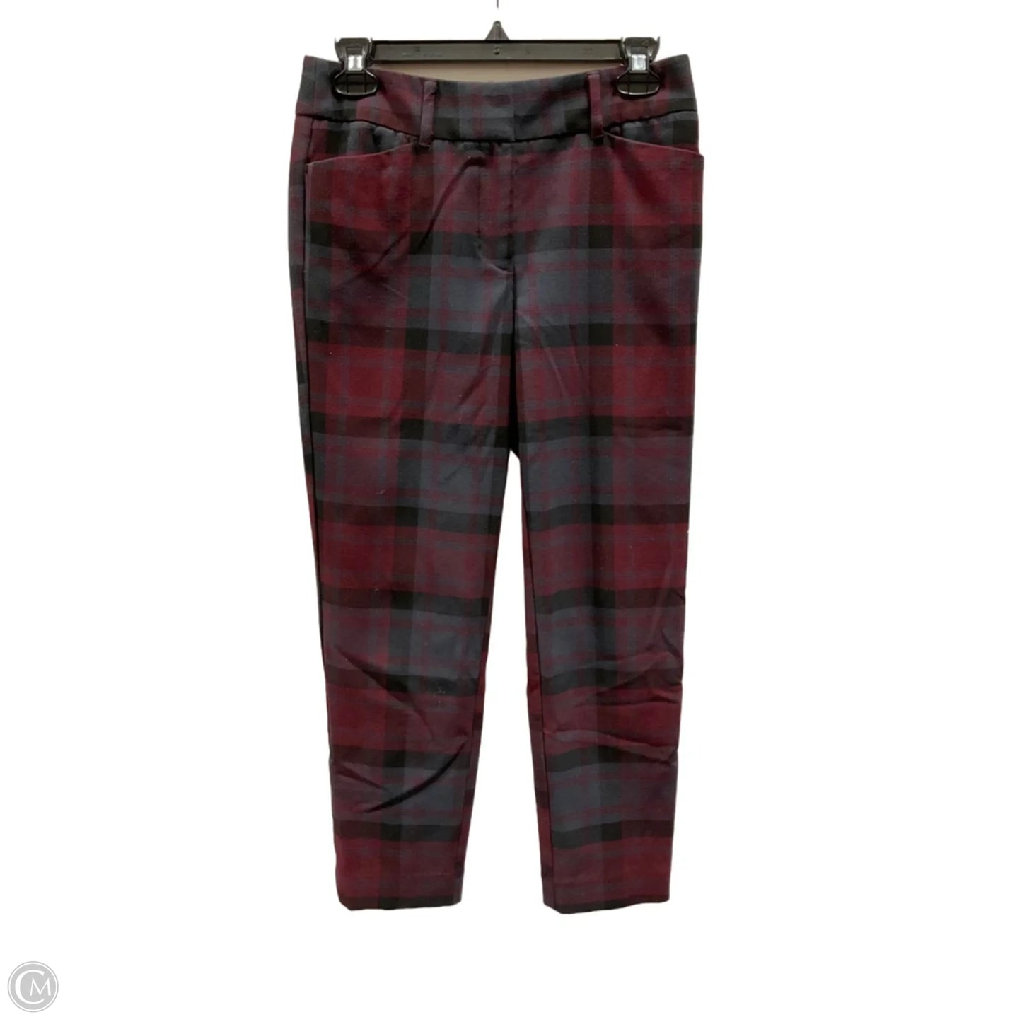 Pants Dress By Loft In Black & Red, Size: 2