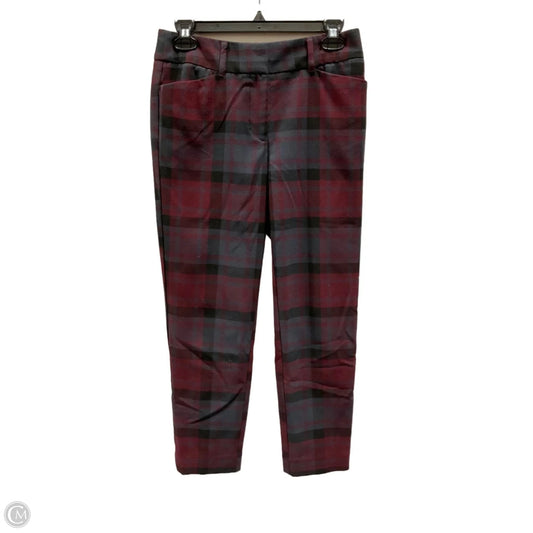Pants Dress By Loft In Black & Red, Size: 2