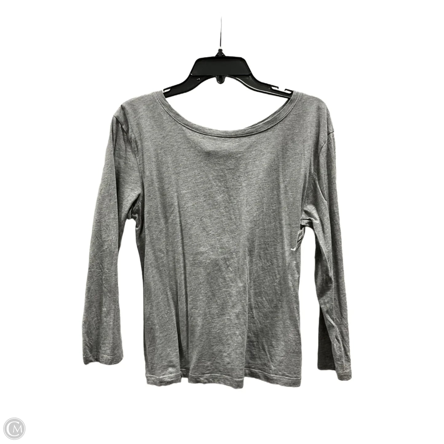 Top 3/4 Sleeve By J. Crew In Grey, Size: L