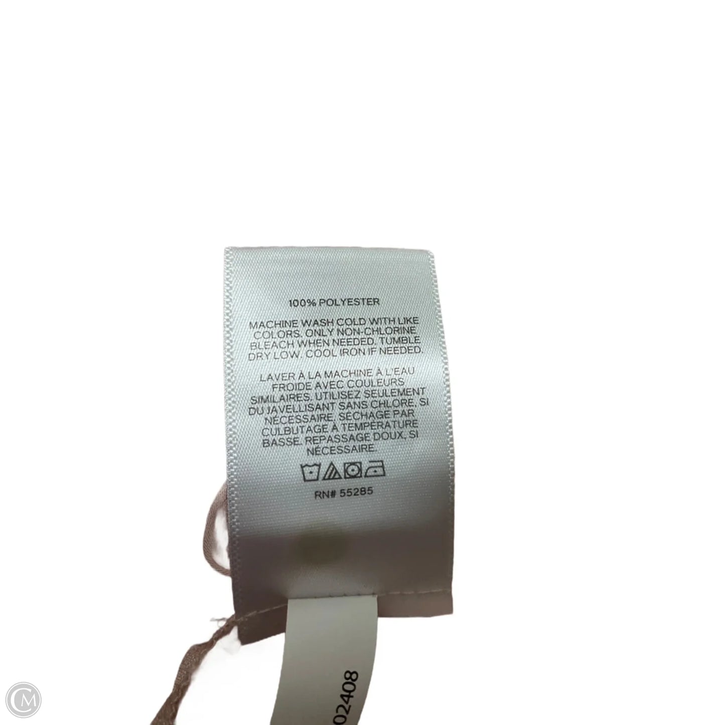 Top Short Sleeve By Express In Pink, Size: M