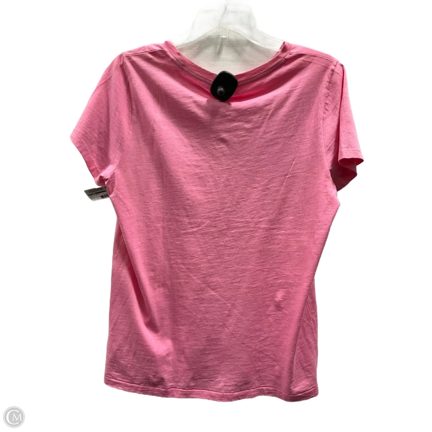 Top Short Sleeve Basic By J. Crew In Pink, Size: L