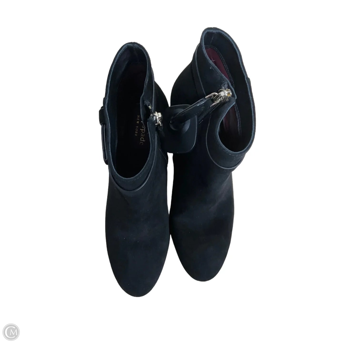 Boots Designer By Kate Spade In Black, Size: 7.5