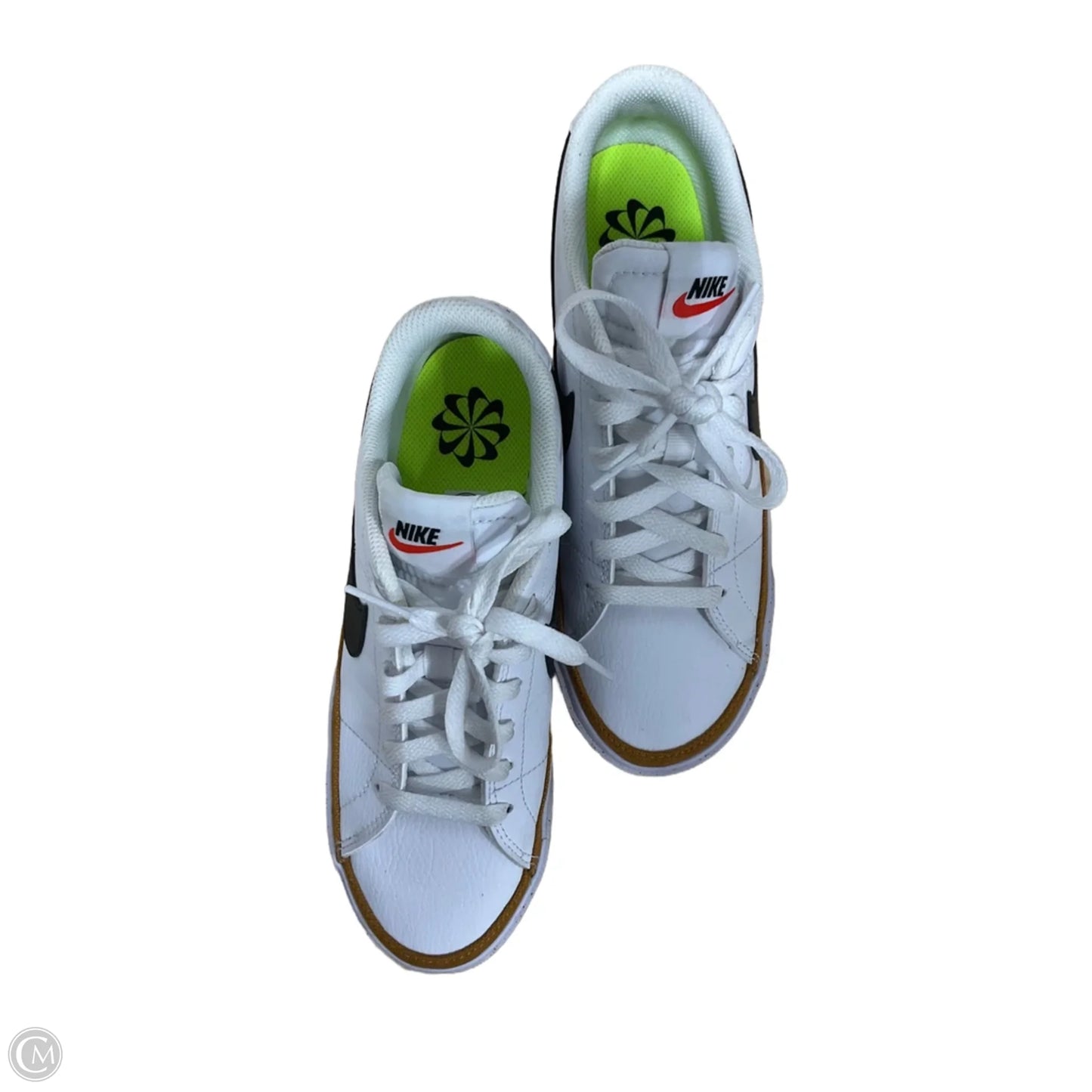 Shoes Athletic By Nike In White, Size: 7.5