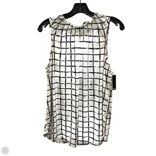 Top Sleeveless Basic By Cure In Black & White, Size: M