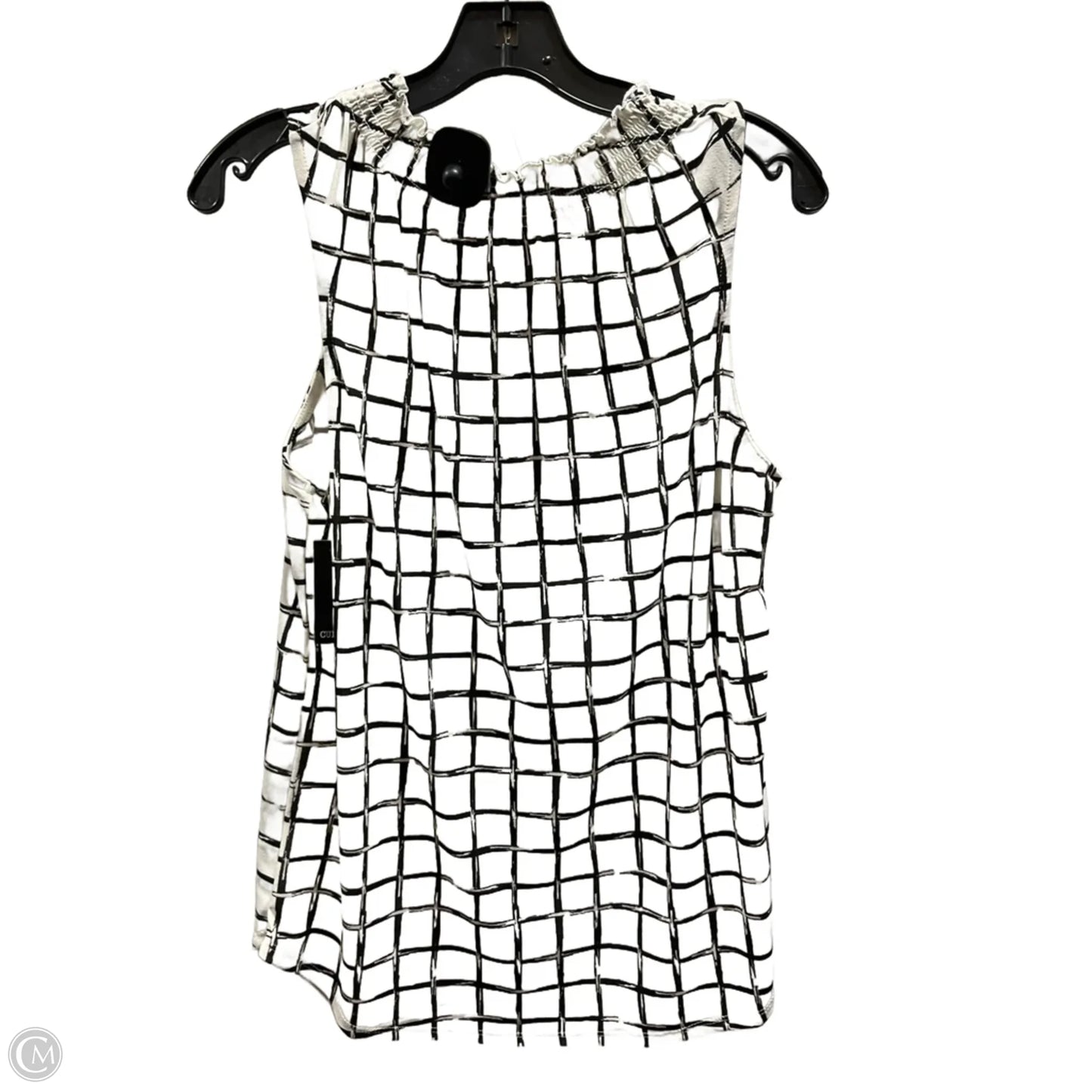 Top Sleeveless Basic By Cure In Black & White, Size: M