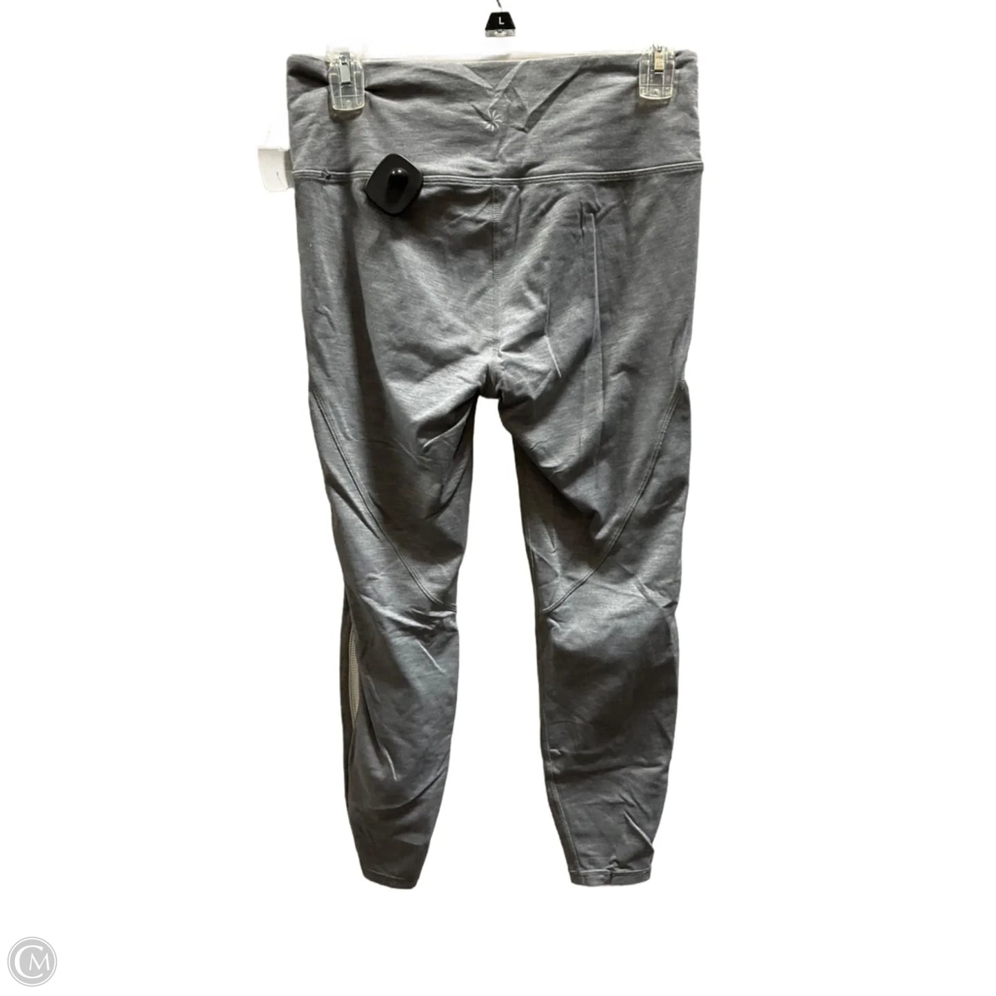 Athletic Leggings By Athleta In Grey, Size: M