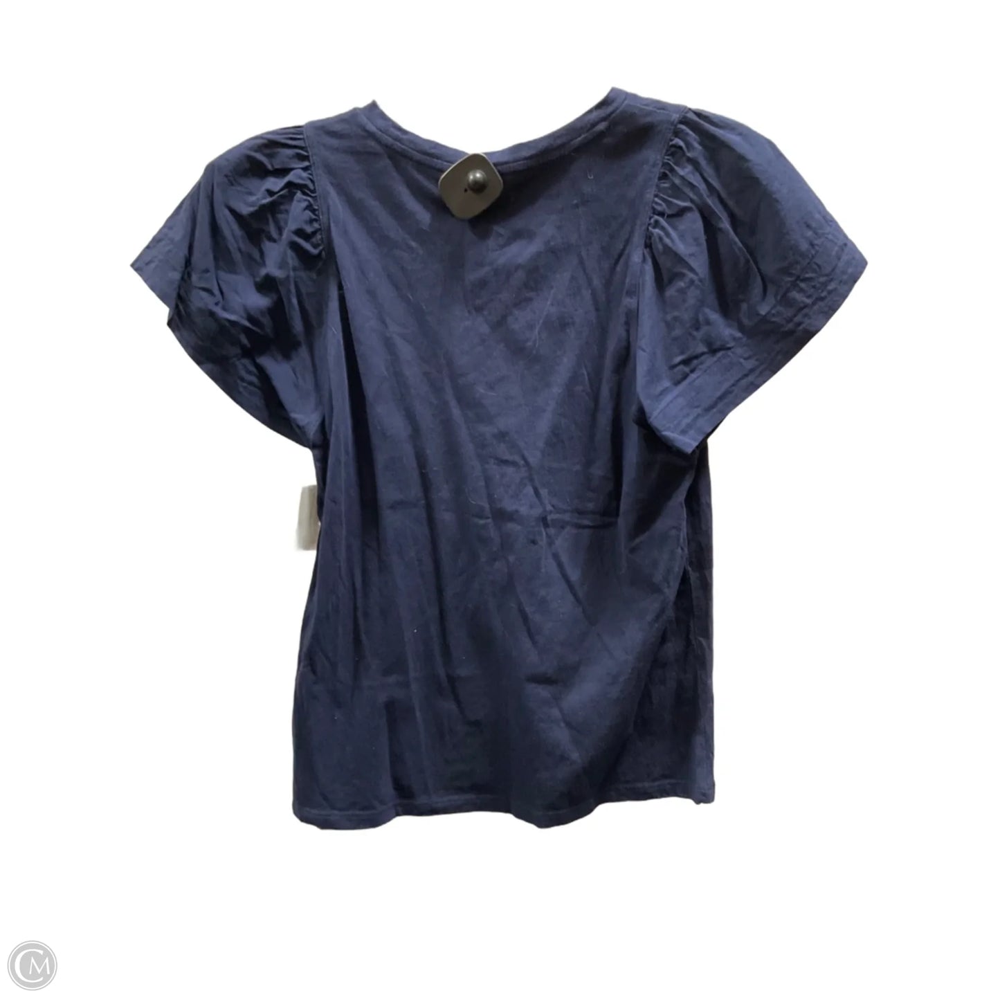 Top Short Sleeve By Maurices In Navy, Size: S