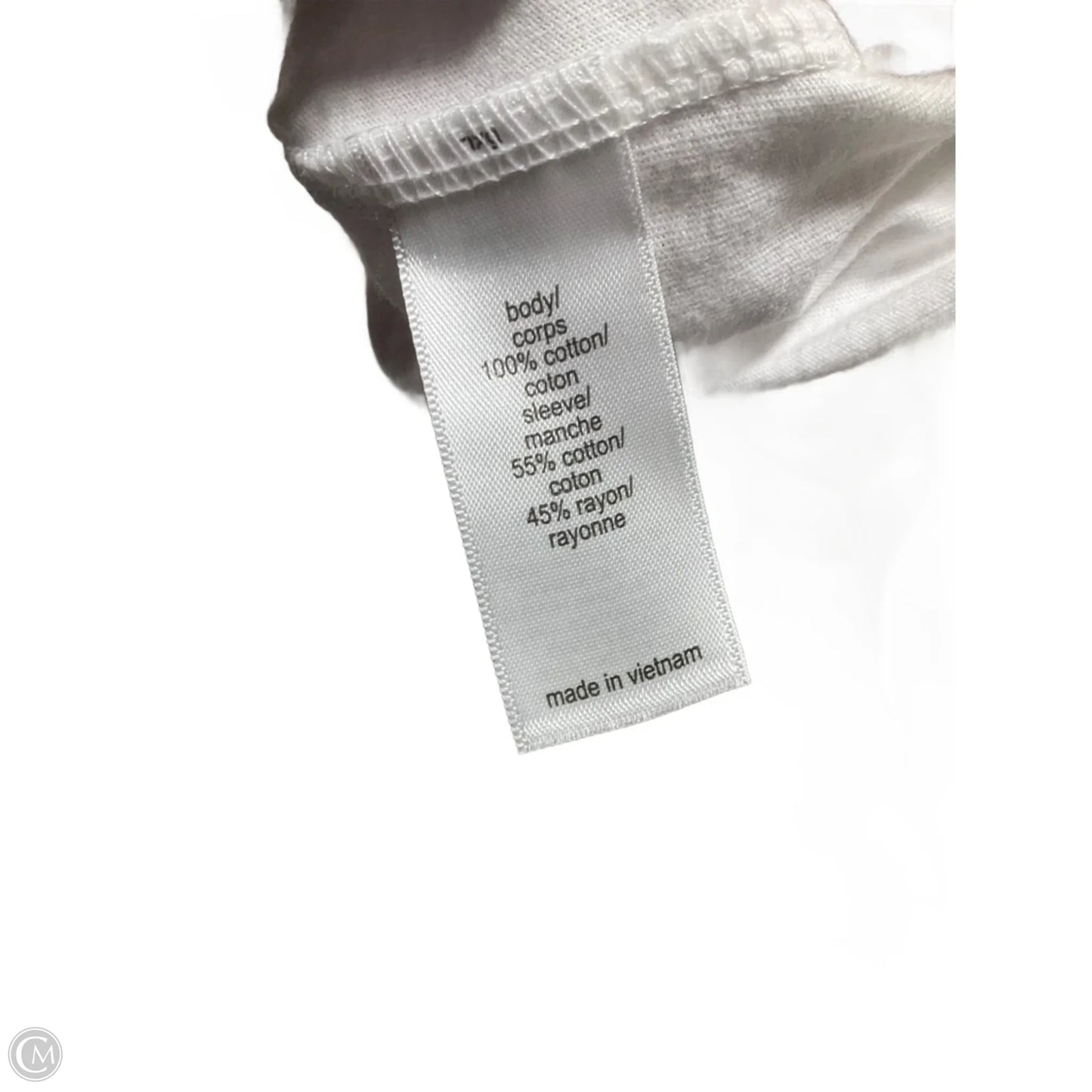 Top Short Sleeve By Maurices In White, Size: S