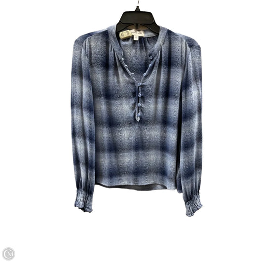 Top Long Sleeve By Cloth & Stone In Blue, Size: Xs