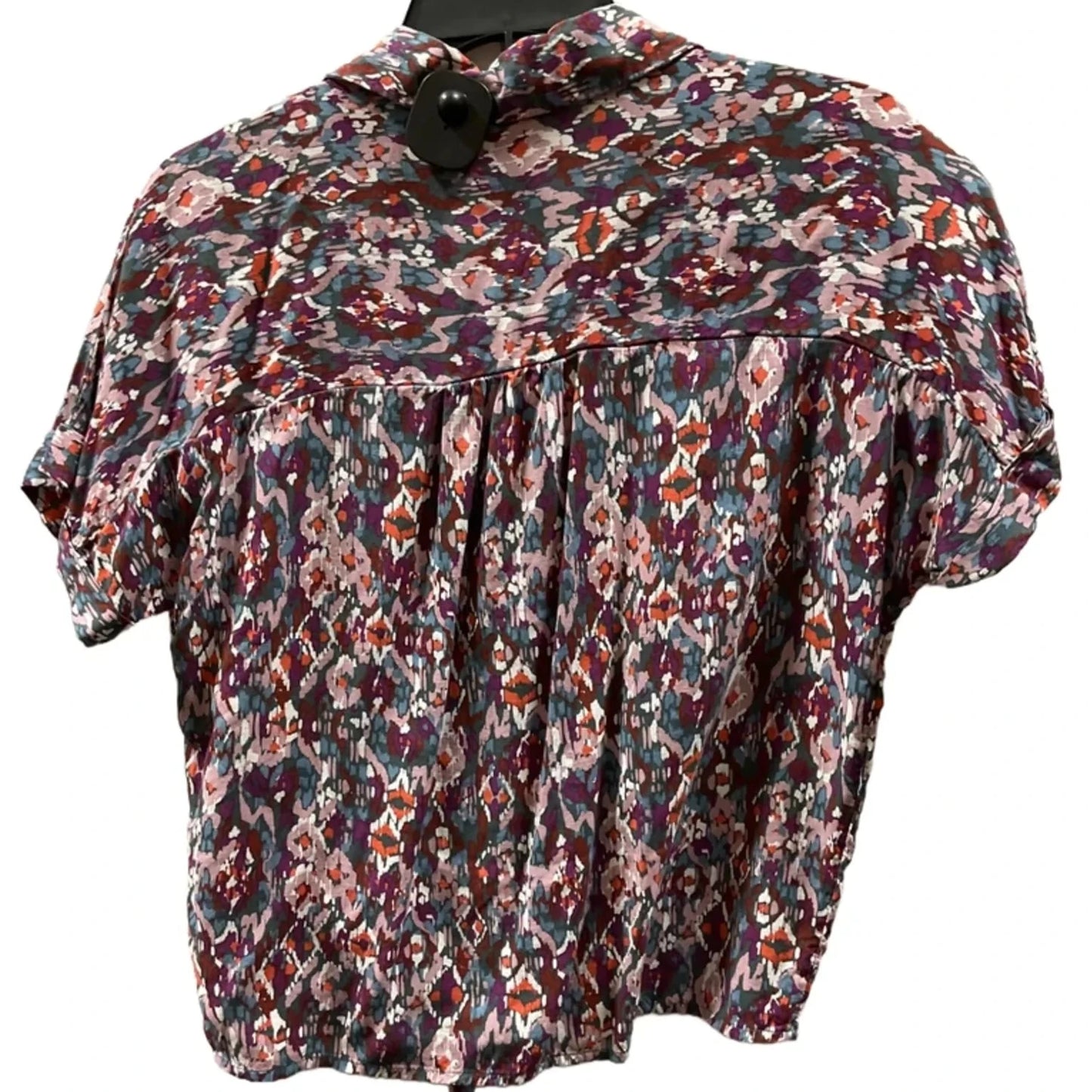 Top Short Sleeve By Beachlunchlounge In Purple & Red, Size: S
