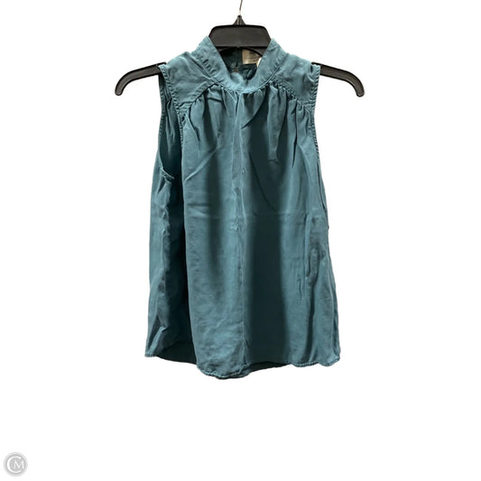 Top Sleeveless By Cloth & Stone In Blue, Size: Xs