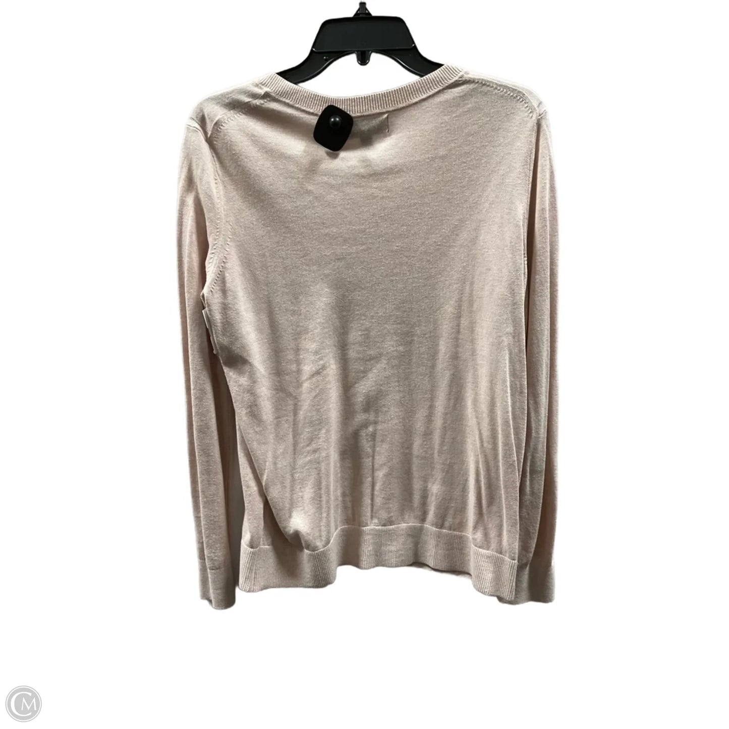 Top Long Sleeve By Banana Republic In Pink, Size: L