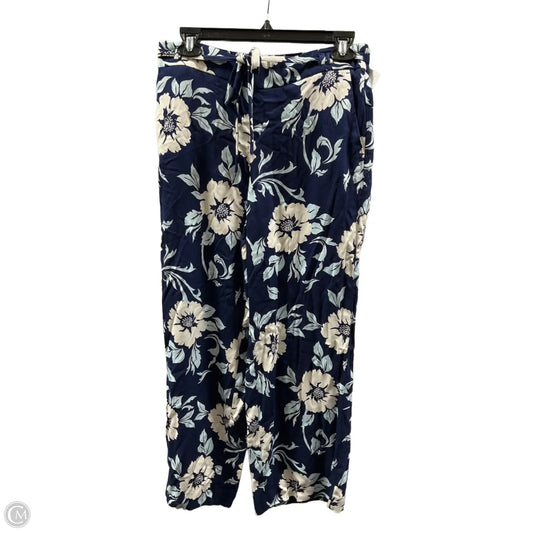 Pants Lounge By Talbots In Floral Print, Size: Mp