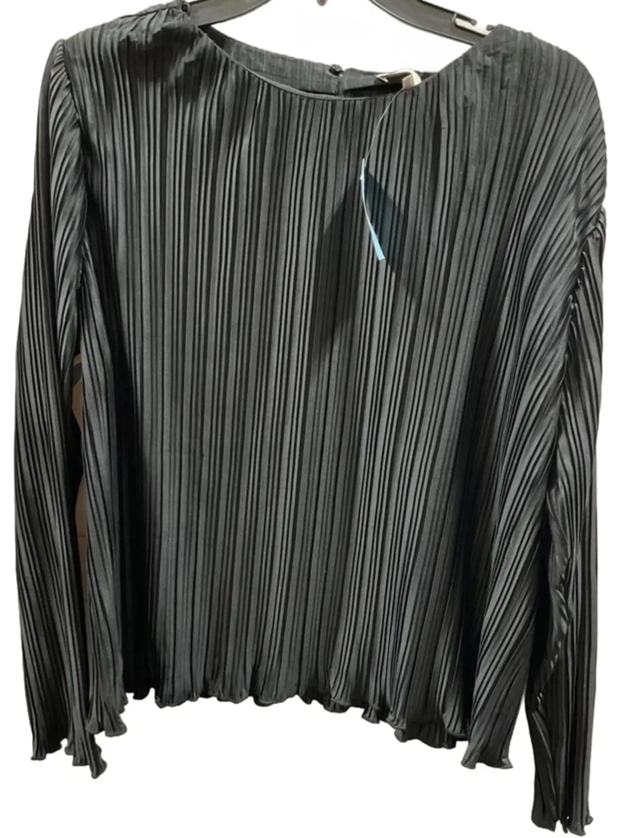 Top Long Sleeve By Loft In Black, Size: Xlp