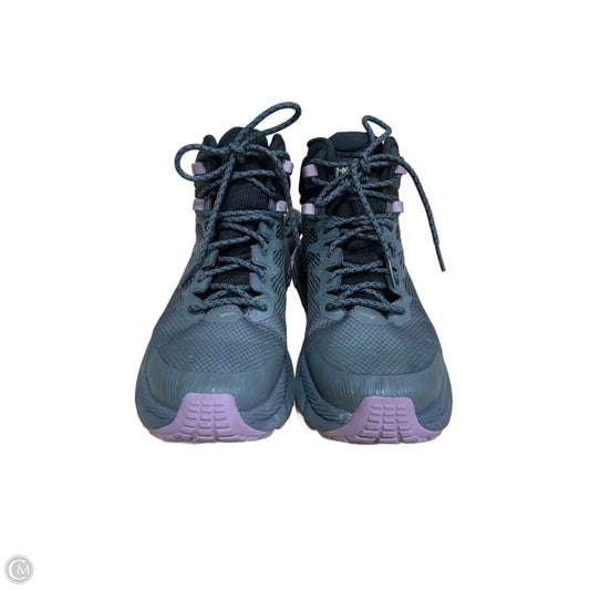 Shoes Hiking By Hoka In Grey, Size: 8