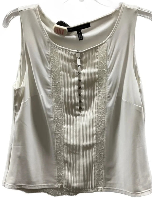 Top Sleeveless By White House Black Market In White, Size: S