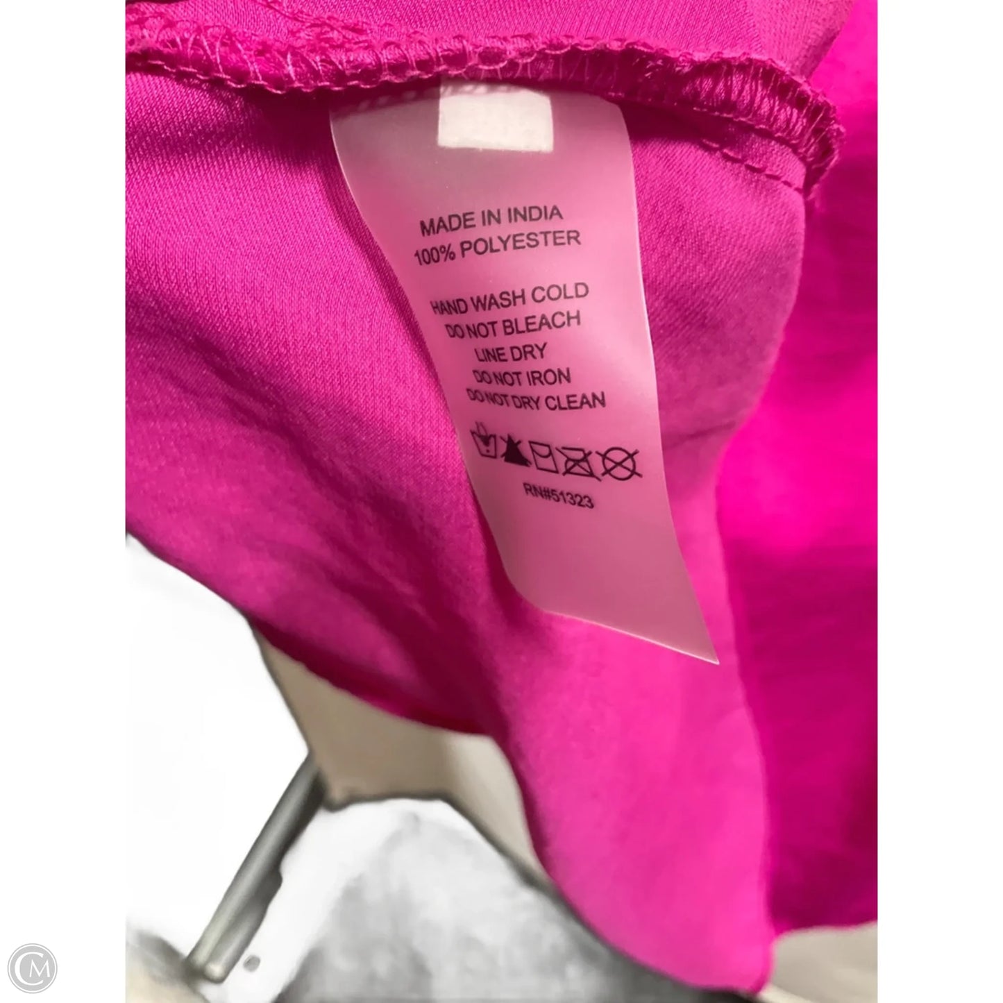 Top Long Sleeve By Vince Camuto In Pink, Size: L