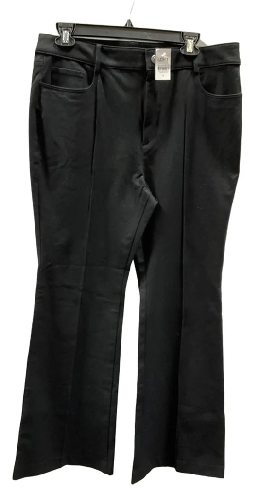 Pants Dress By Loft In Black, Size: 12