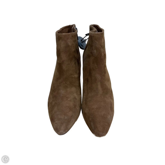 Boots Ankle Heels By Antonio Melani In Brown, Size: 9.5