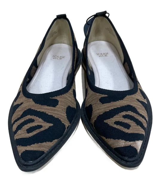 Shoes Flats By Louise Et Cie In Animal Print, Size: 7