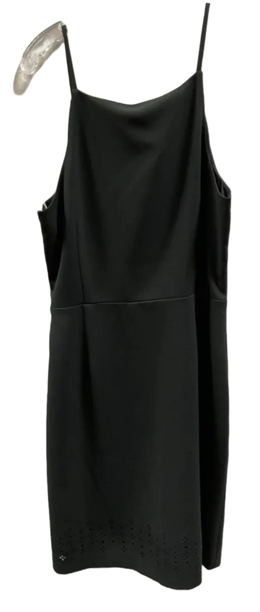 Dress Casual Midi By Banana Republic In Black, Size: L