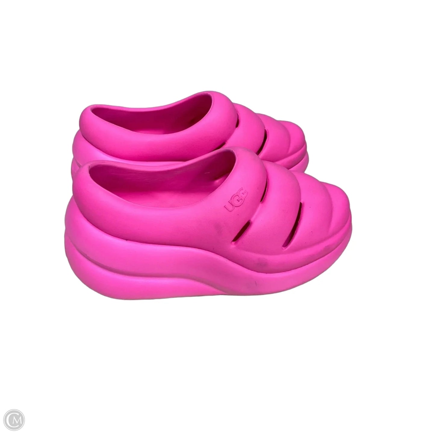 Shoes Designer By Ugg In Pink, Size: 7