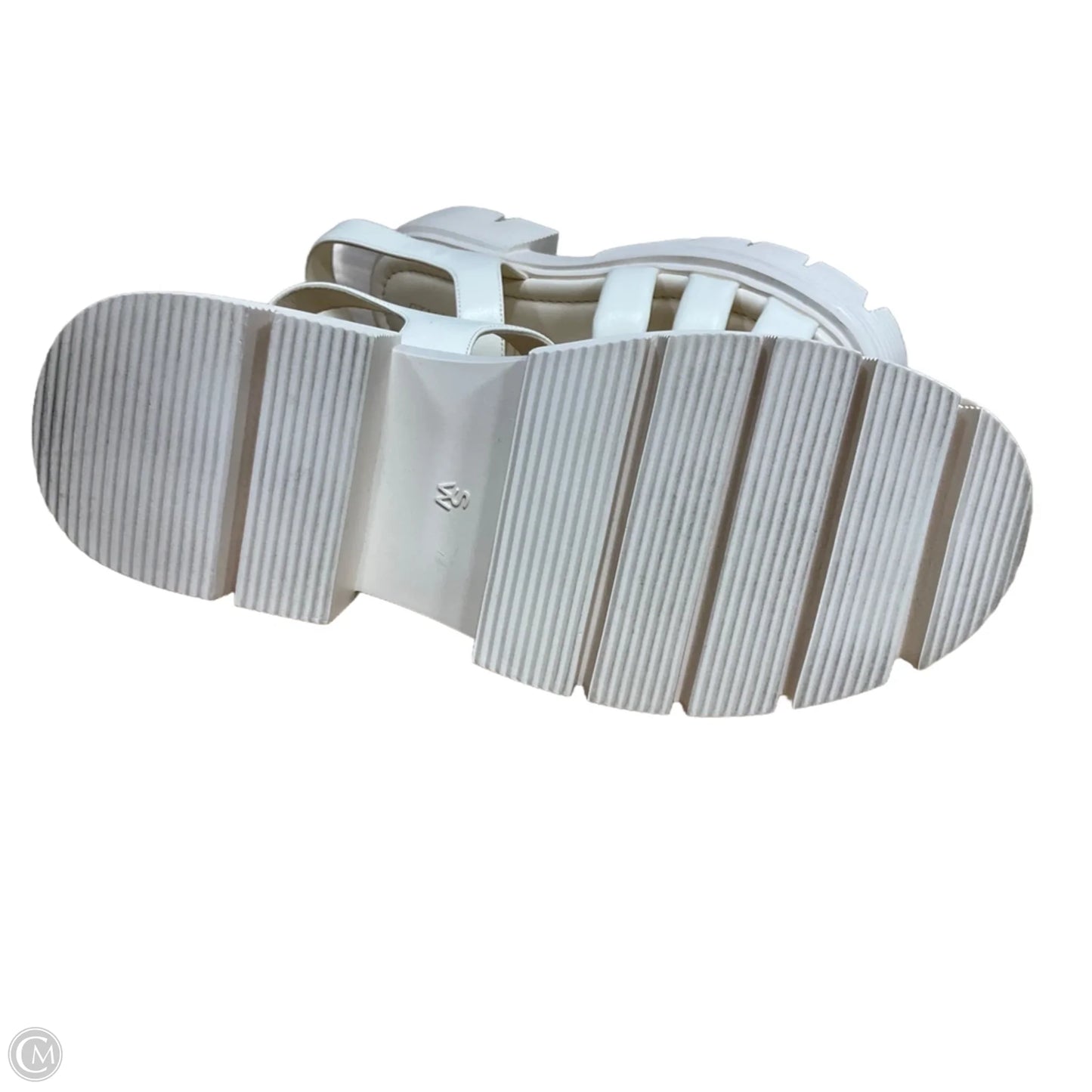 Sandals Designer By Stuart Weitzman In Cream, Size: 7