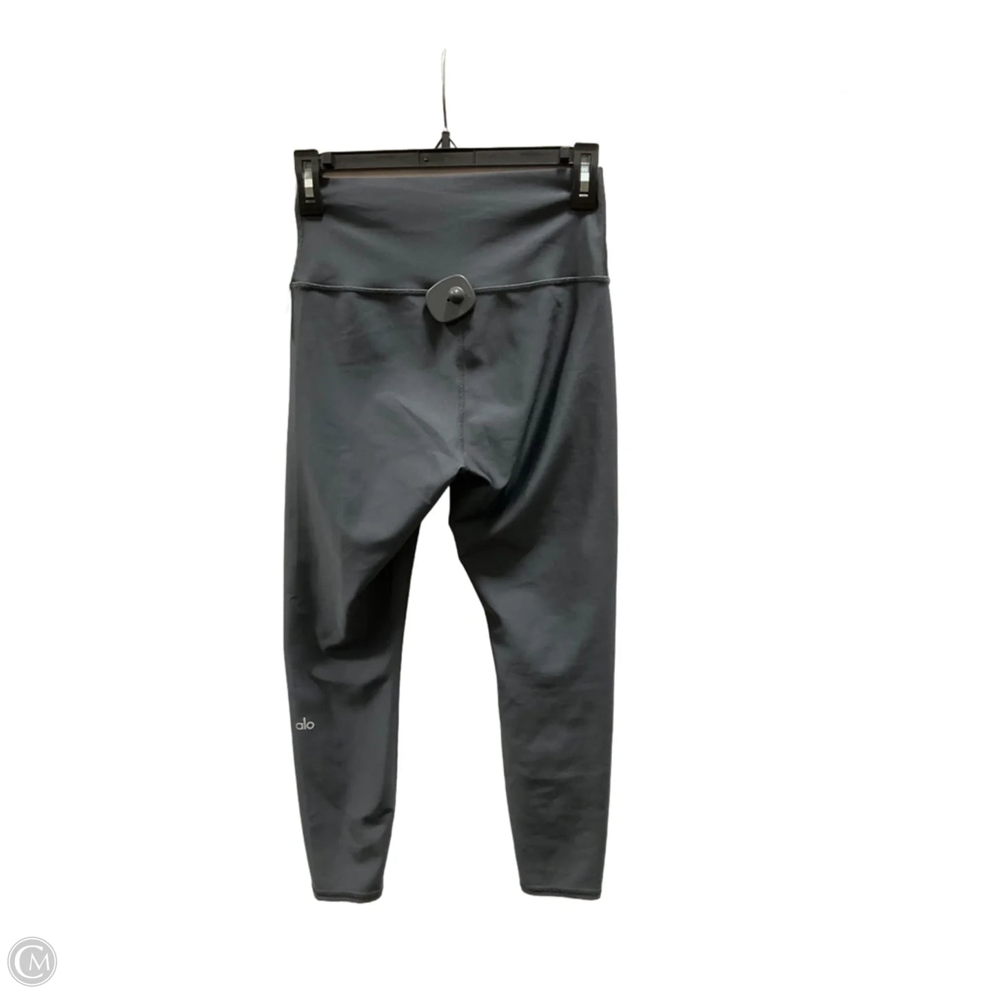 Athletic Leggings By Alo In Grey, Size: M