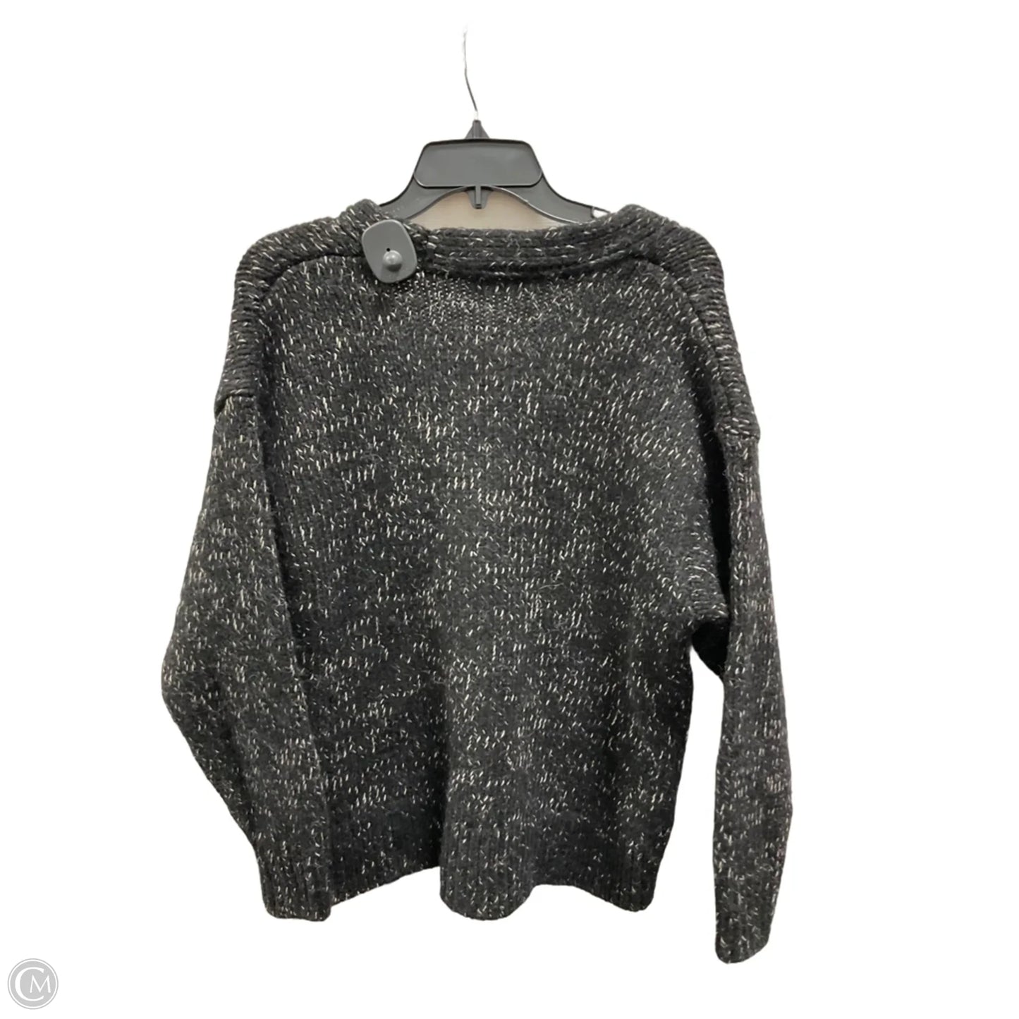 Sweater Cardigan By Zara In Black, Size: S